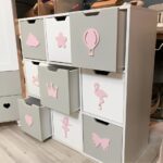 Whimsical Kids Storage Cabinet