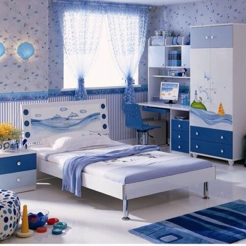 Blue Ocean Kids Bedroom Set