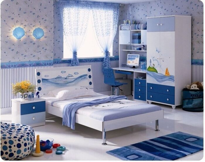 Blue Ocean Kids Bedroom Set