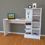 Easy Study Desk with Bookshelve