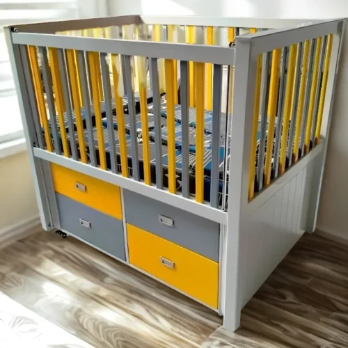 High Height Baby Crib