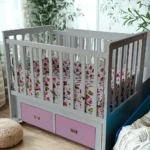 baby cot with storage