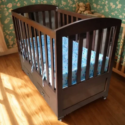 polish baby crib