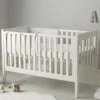 wooden baby crib