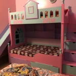 bunk bed with slide