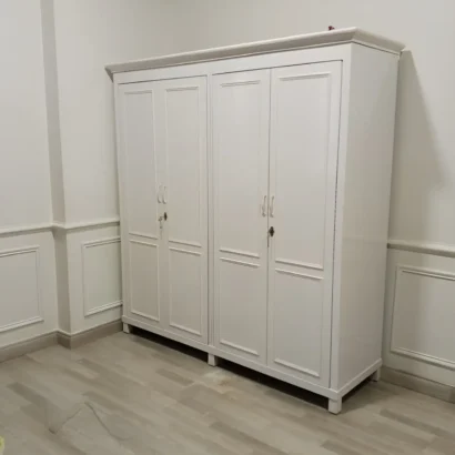 Classic Elegant White Wardrobe