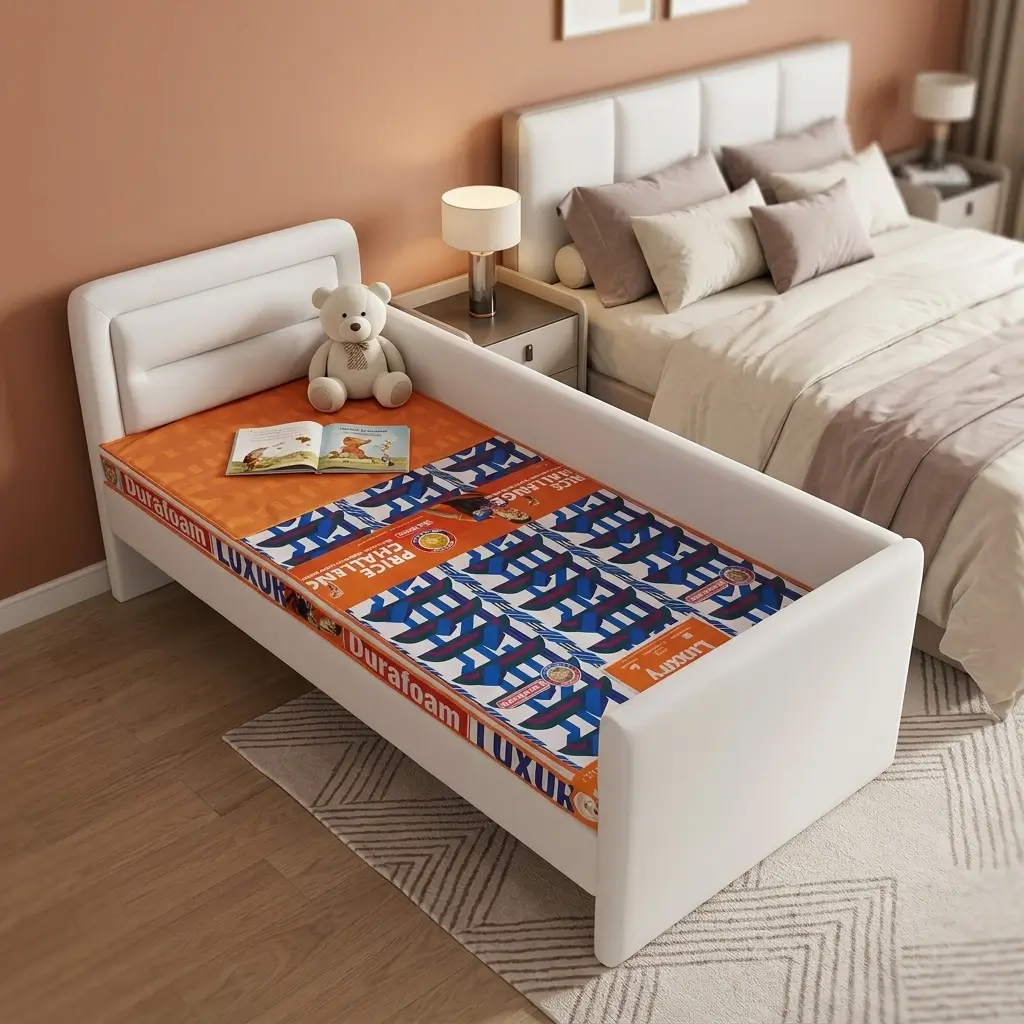 Sofa Style Baby Bed with Full Padding | Baby Bed Pakistan